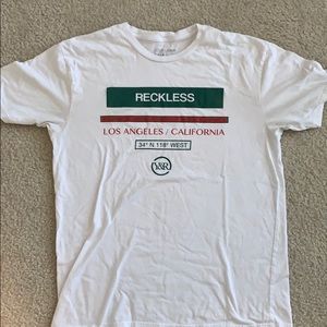 Los Angeles California reckless tee